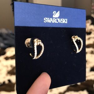 Band New Swarovski Crystal Earrings